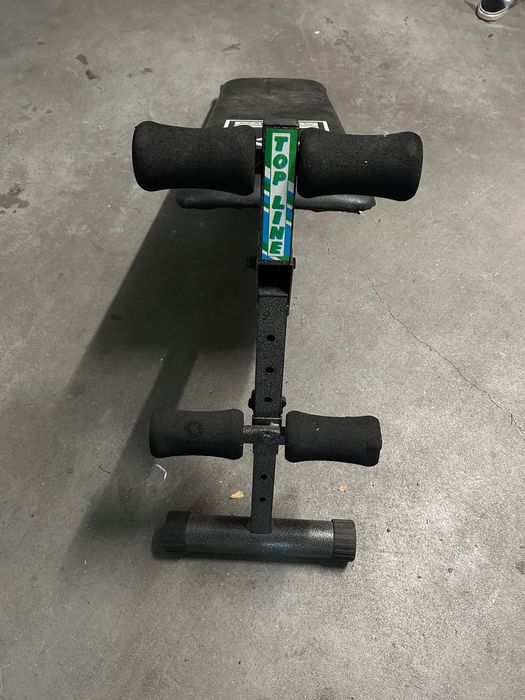 Banco de abdominais marca decathlon