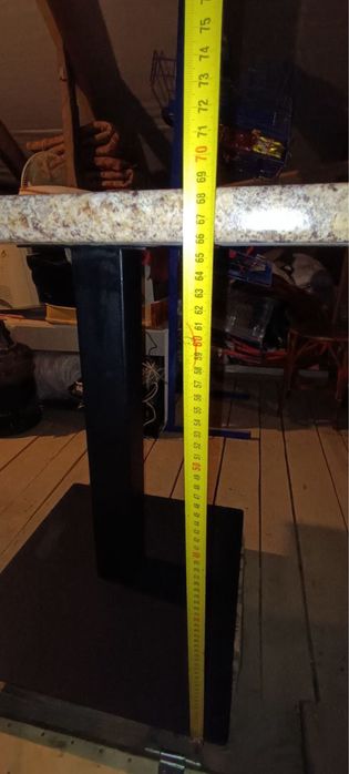 Стол обеденный журнальный на металической ноге