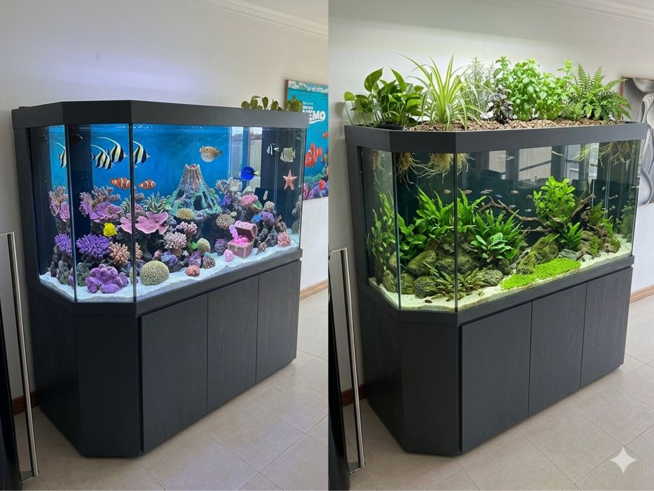 Aquario 1200L completo