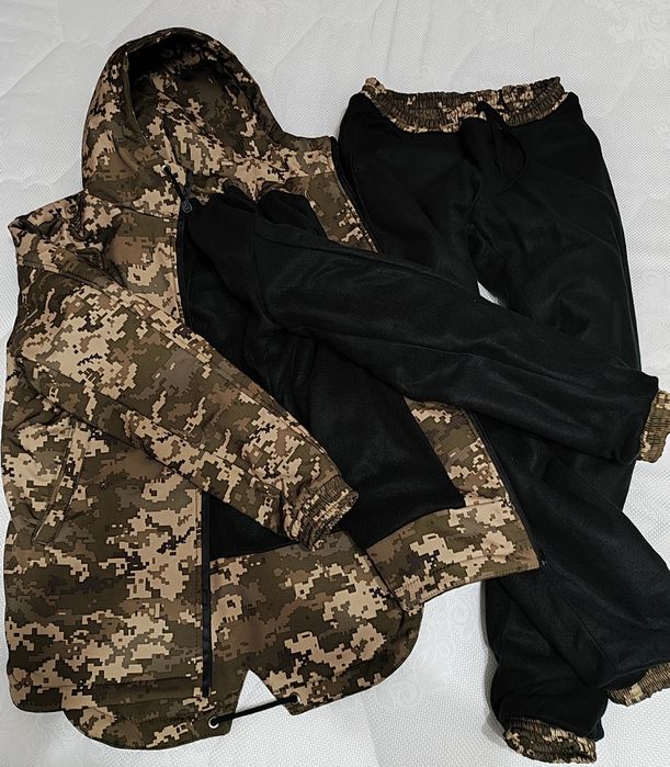 Костюм піксель зимовий розмір L