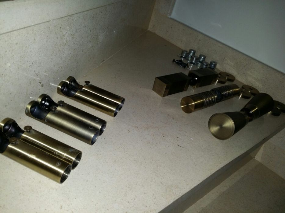 Terminais para Cortinados + Suportes
