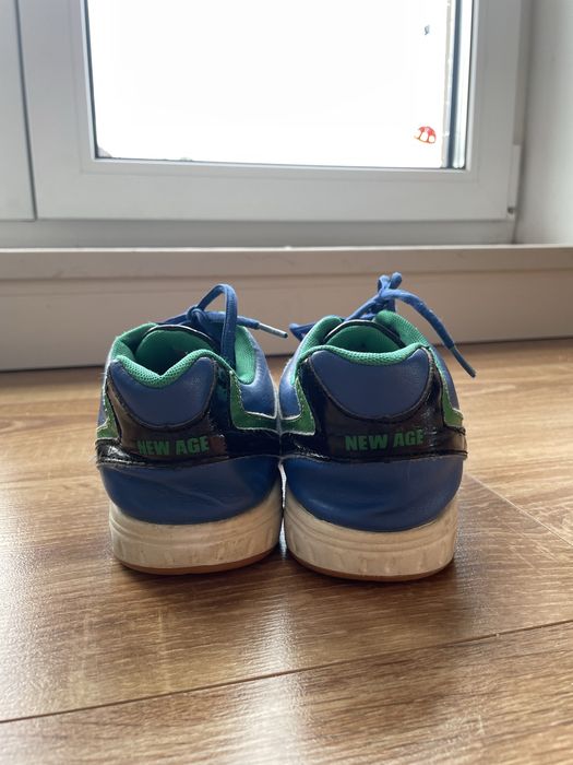 New Age buty halowe rozmiar 39 niebieskie zielone czarne