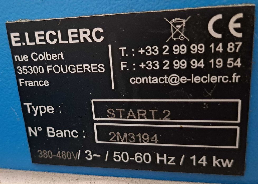 Máquina de ajuste por encolhimento para ferramentas ELCO Start 2 #G291