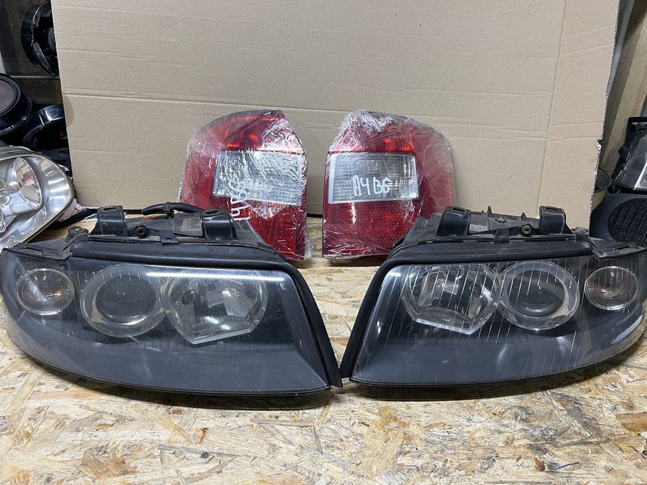 Передня фари і універсал  Audi A4 B6  Ауді А4Б6