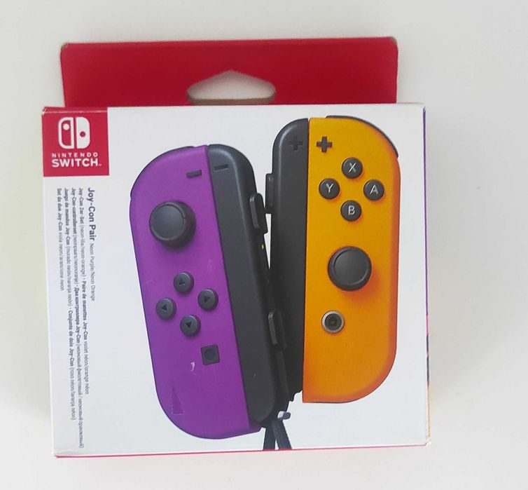 Joycons Roxo e Laranja - Nintendo Switch