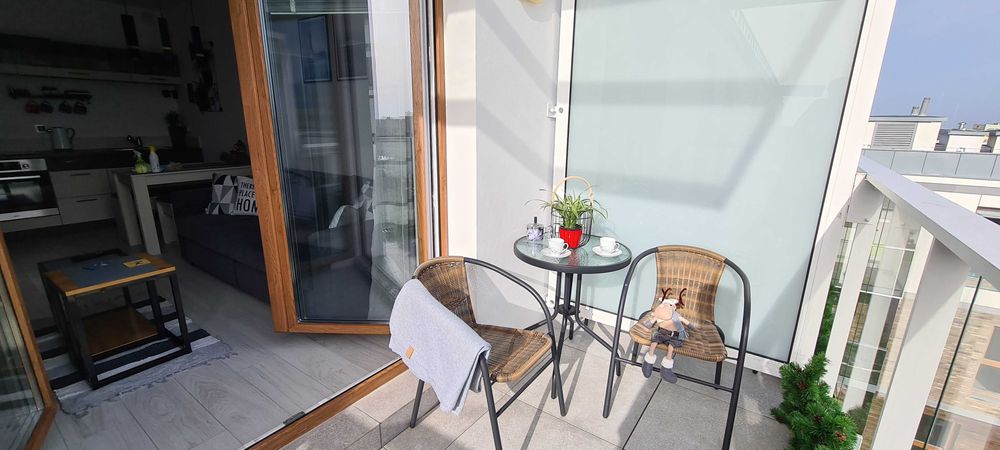 Apartament Nad Morzem Polwysep , widok na morze , taras ,las