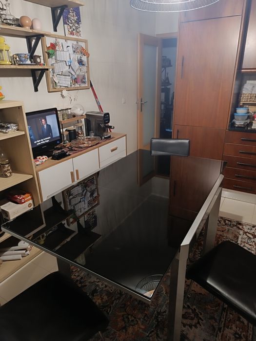 Mesa de cozinha extensível