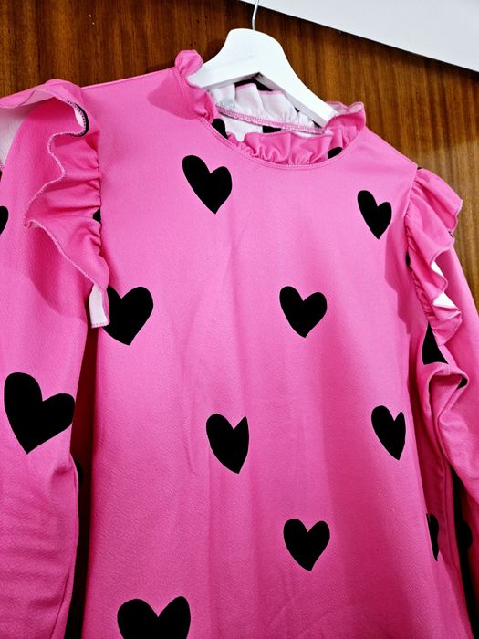 Camisola com corações