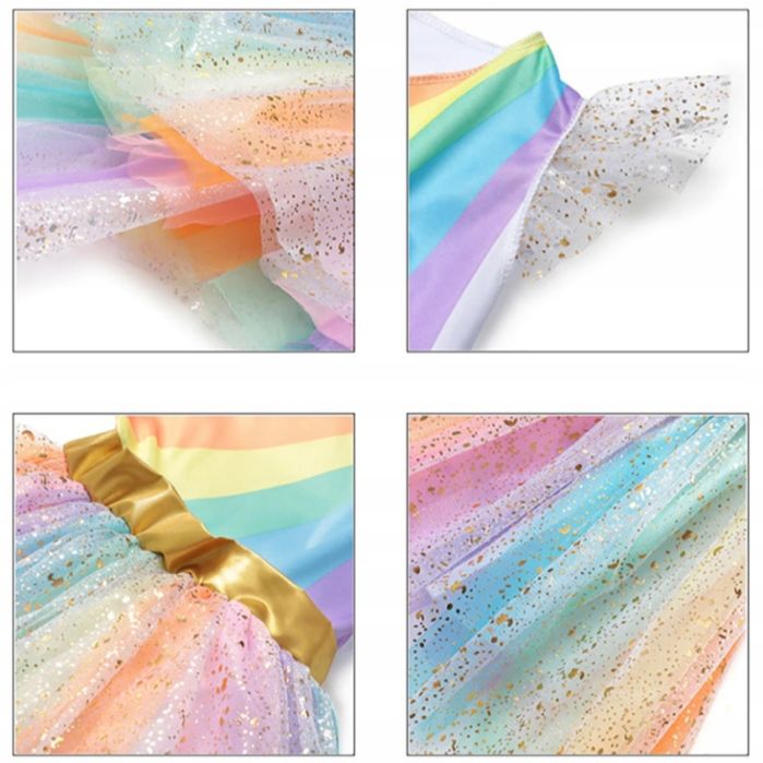 Kostium na bal karnawałowy sukienka z dodatkami