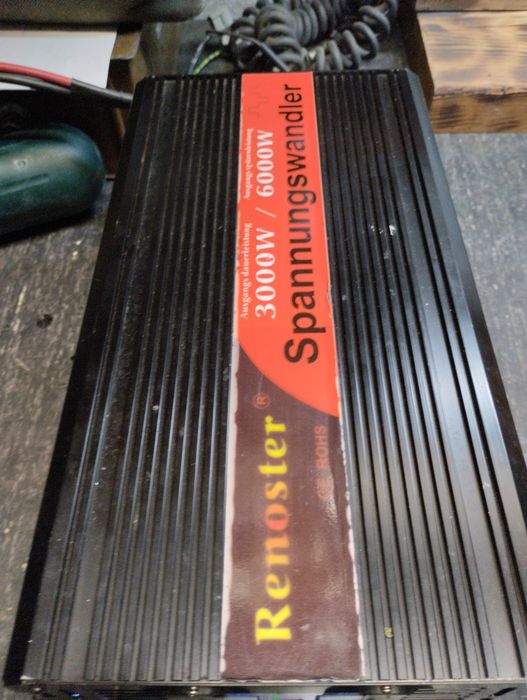 Vendo conversor 6000 w \ 8000 w onda modificada