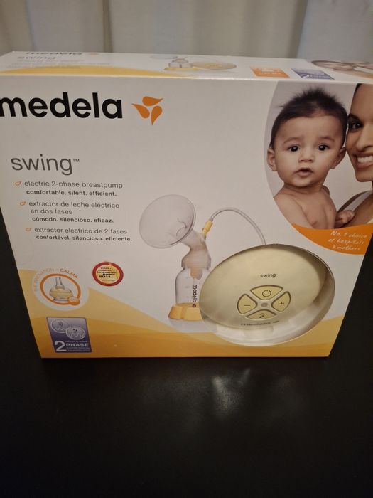 Medela Swing – Extrator elétrico de leite, 2 fases, Novo e Nunca utilizado