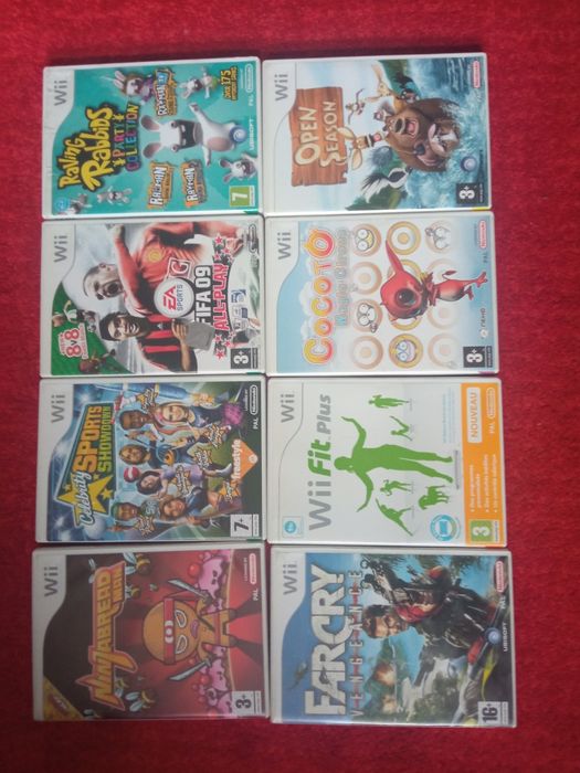 gry na Wii w dobrym stanie