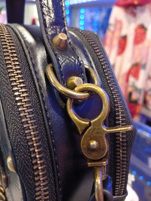 Bolsa estilo steampunk relógio e roldanas