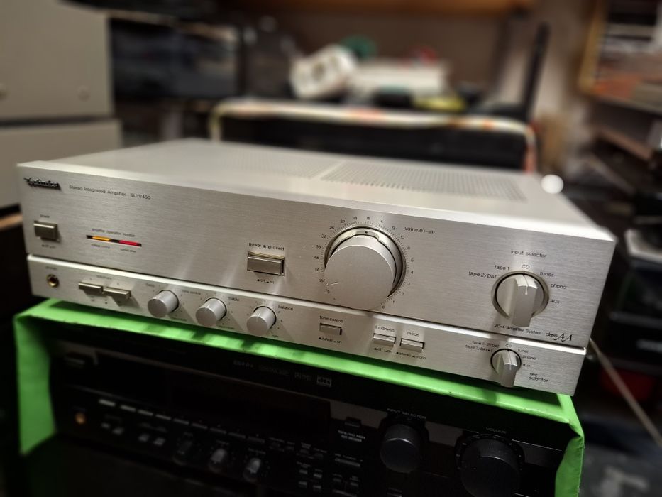 Wzmacniacz Technics SU-V470 SREBRNY
