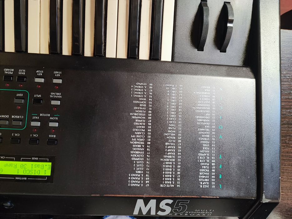 Ketron MS5- синтезатор легенда