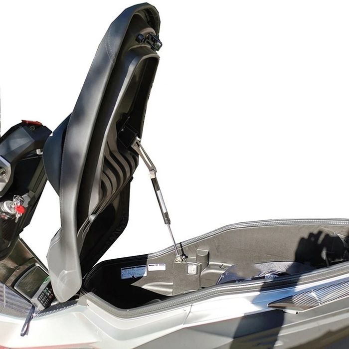 Sym Cruisym GTS Joymax - Extensor inox aumento anglo abertura assento