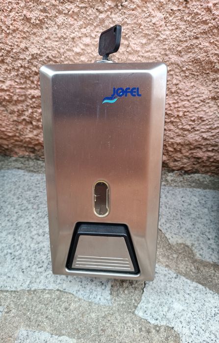 2Suportes inox papel e 1 sabão líquido