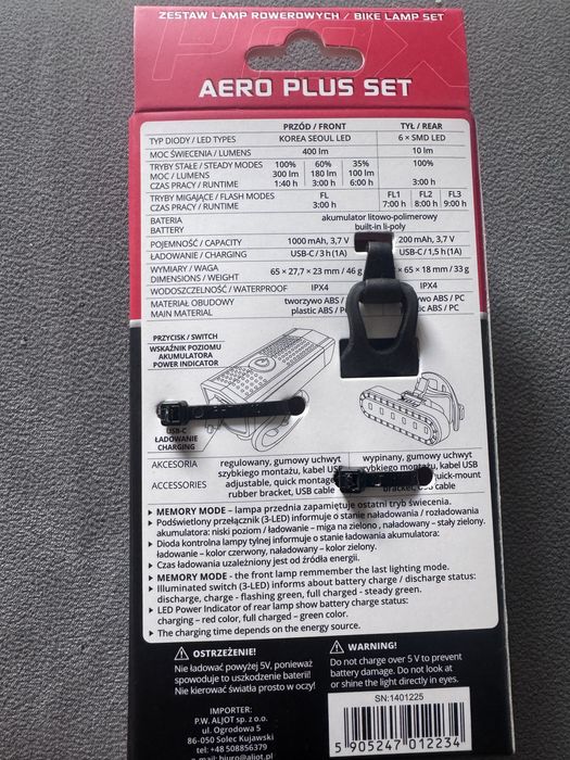 Nowe prox lanpki riwerowa orzid tyl zesraw