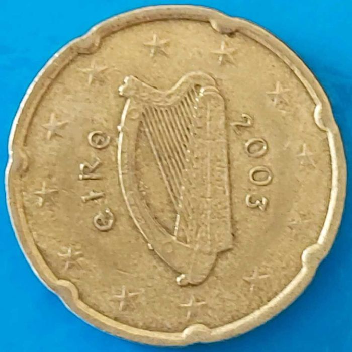 20 Cêntimos de 2003 da Irlanda
