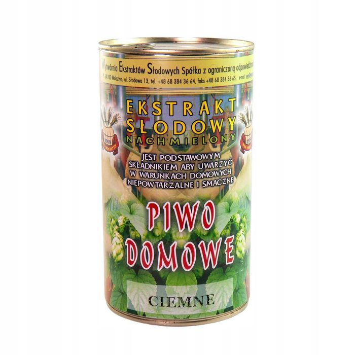 Ekstrakt słodowy Nachmielony Ciemny WES 1,7 kg