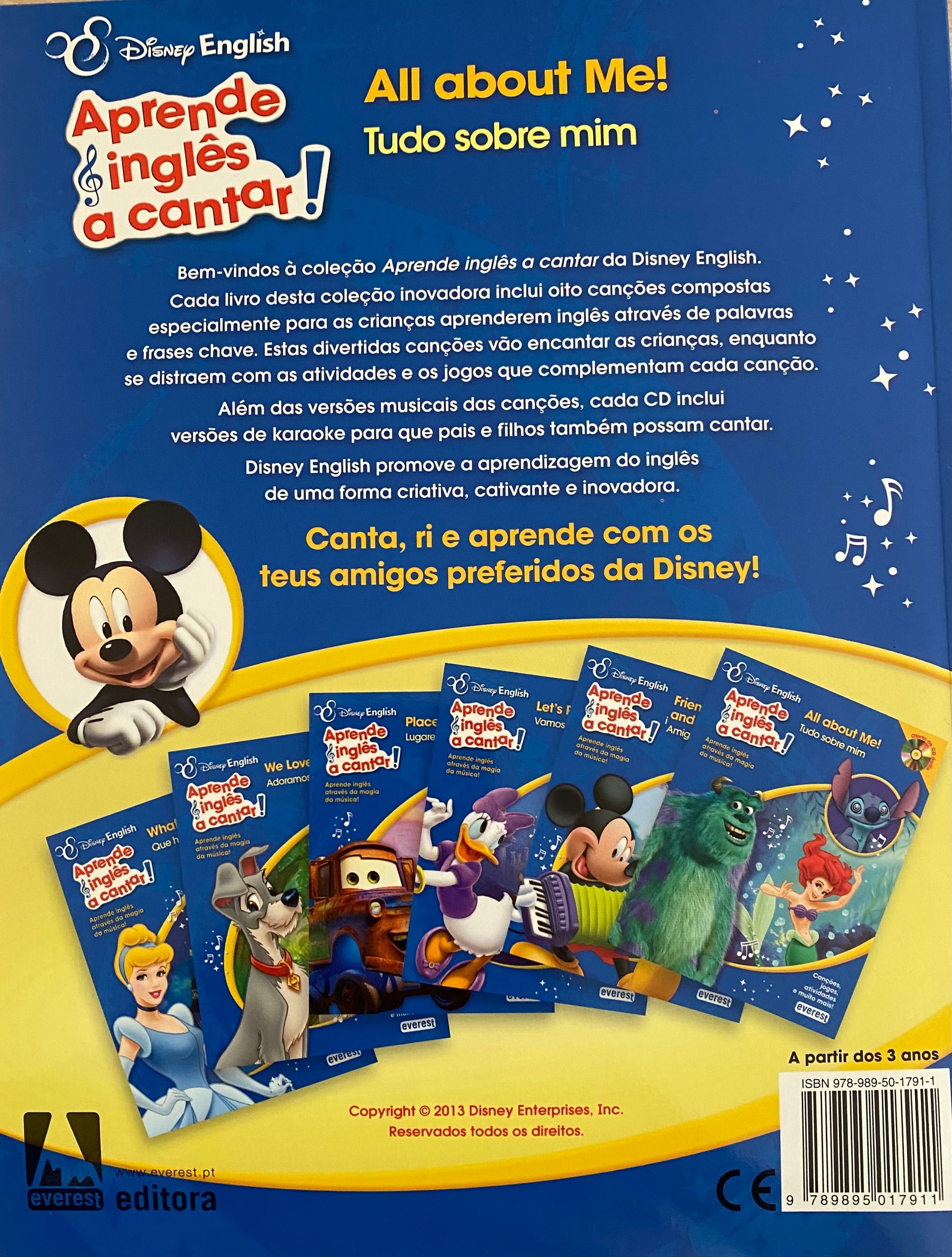 Livro Disney English: Aprende Inglês A Cantar!: Friends And Family