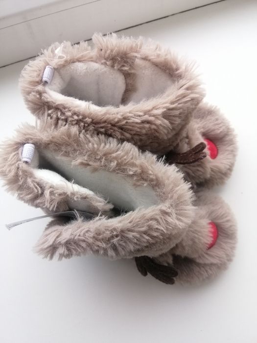 Теплі капчики  пінетки