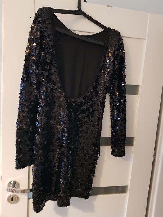 Sukienka cekinowa cekiny święta Sylwester