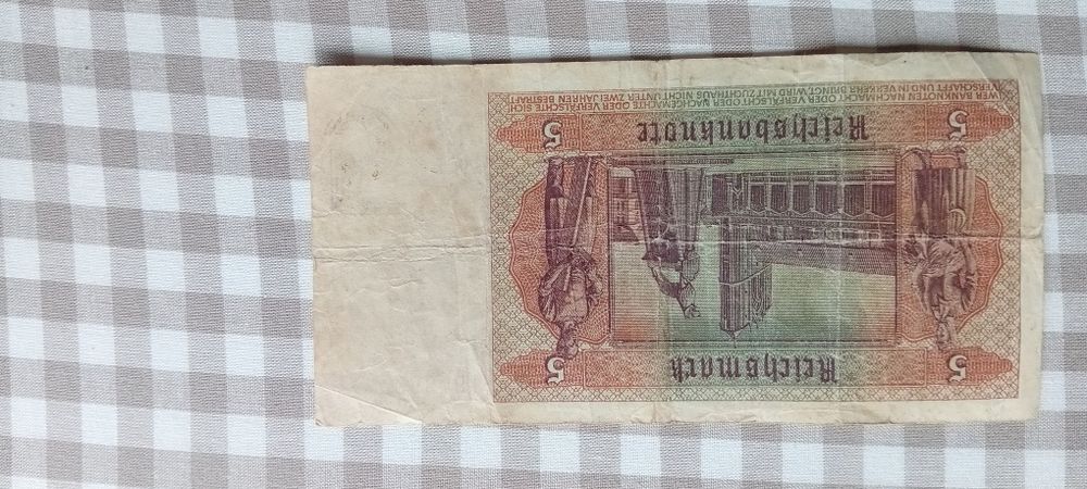 5 marek niemieckie 1943 r.