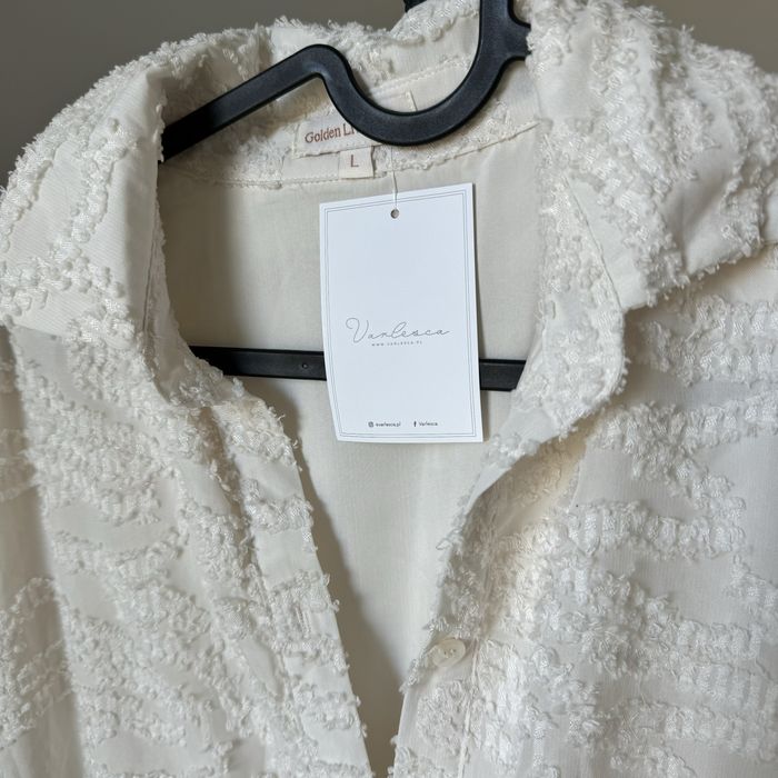 Nowa z metką biała sukienka L Varlesca