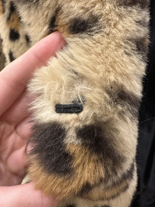 Шуба леопардова Topshop 36