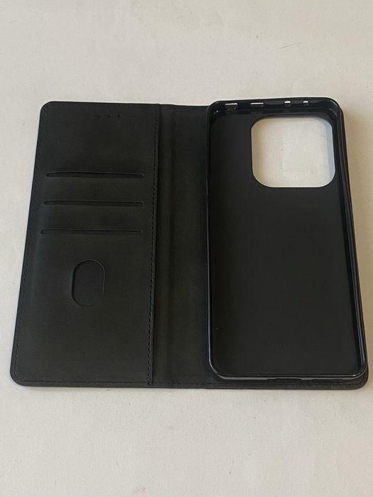 Чехол Xiaomi Redmi Note 14 4G Прошита Шкіра Книжка на магніті