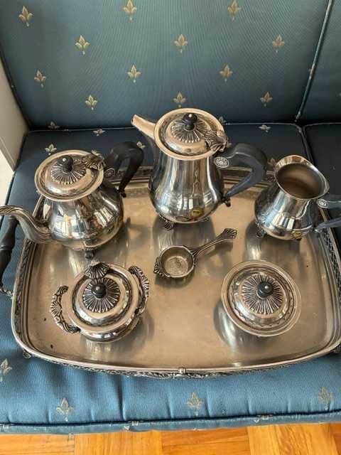 Conjunto chá inox 7pcs