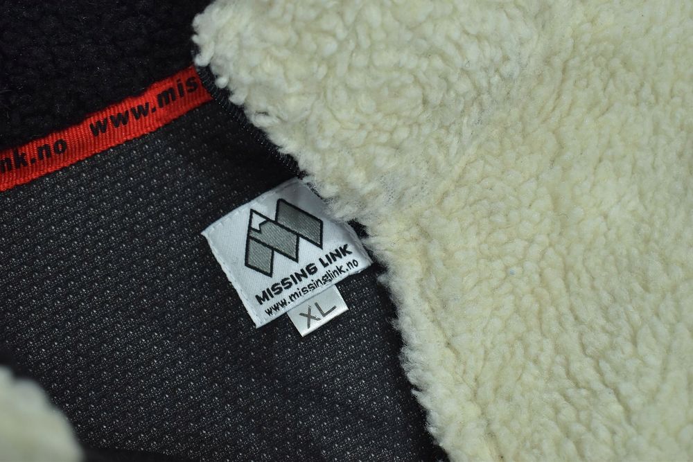 Missing Link Sherpa Fleece Windstop Bluza Męska Xl