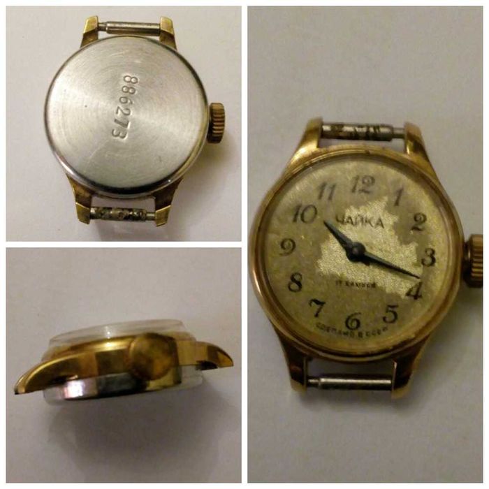 часы годинник Полёт  1967 год,  POLJOT DE LUXE AUTOMATIC, чайка ссср