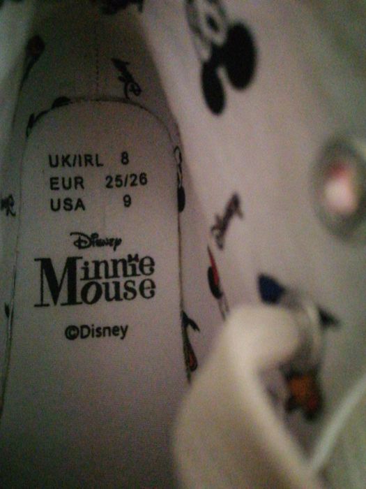 Ténis Disney Minnie e Margarida