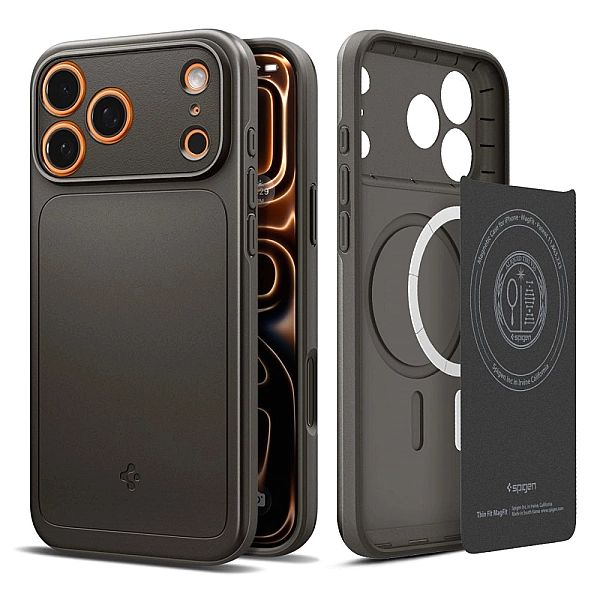 Spigen Thin Fit Mag Magsafe Iphone 17 Pro Max Gunmetal