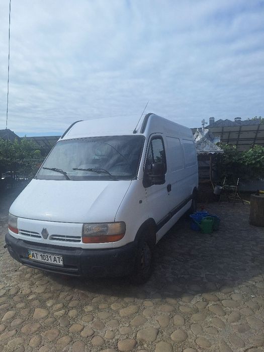 Рено мастер 2.5 renault master 2003 білий на ходу