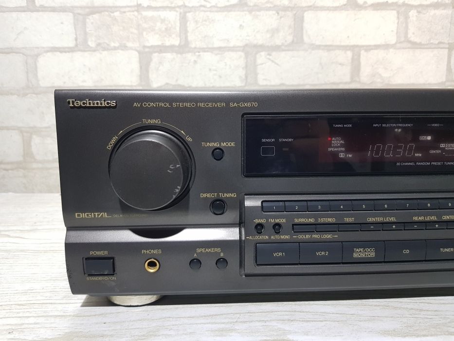 AV ресивер Technics SA-GX670+1 2х100Вт б/у з Німеччини