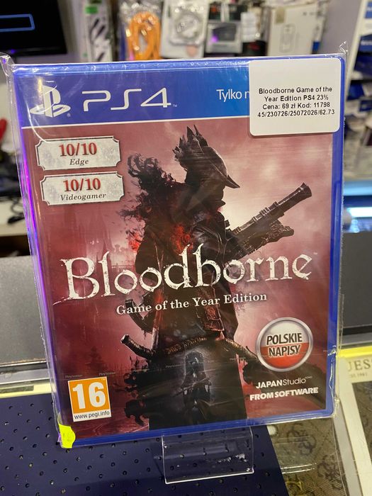 Bloodborne Game of the Year Edition PS4 Nowa Sklep Ostróda