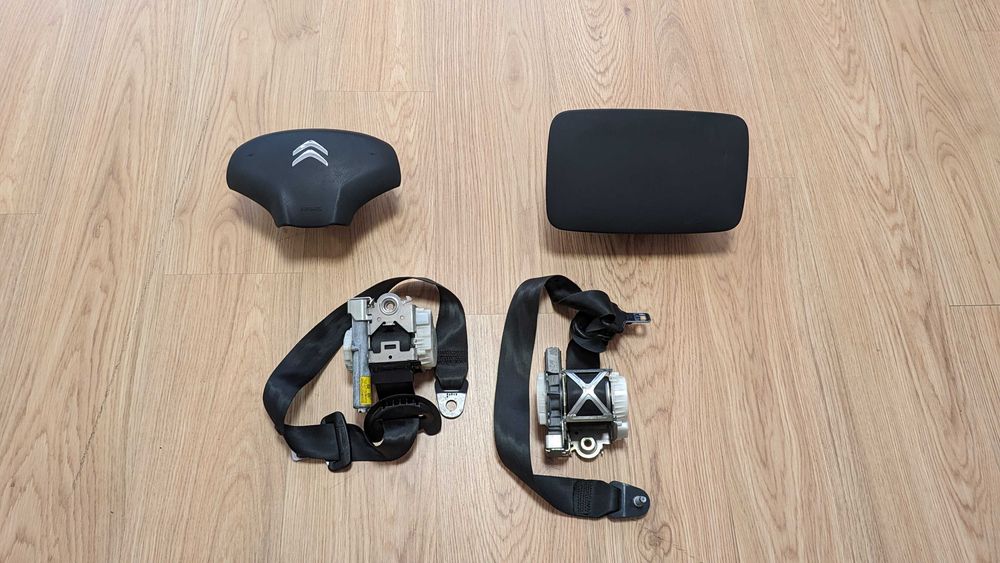 Conjunto Kit Airbags Tablier Citroen C3 2 2009/2016 Tampa Original
