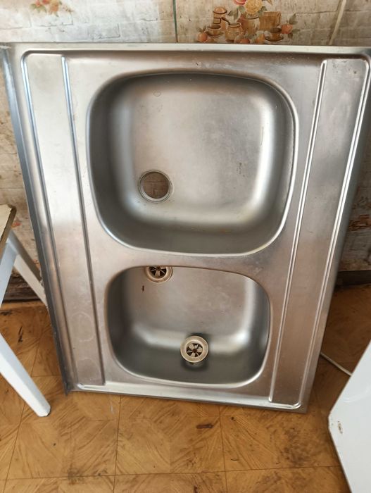 Zlewozmywak aluminiowy