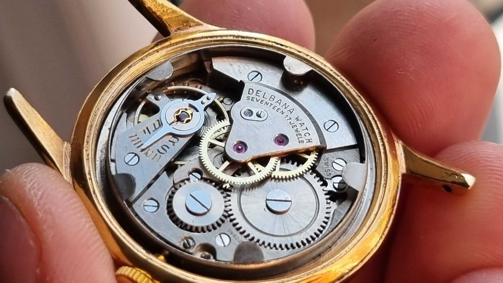 Zegarek Delbana - Tarcza po renowacji !