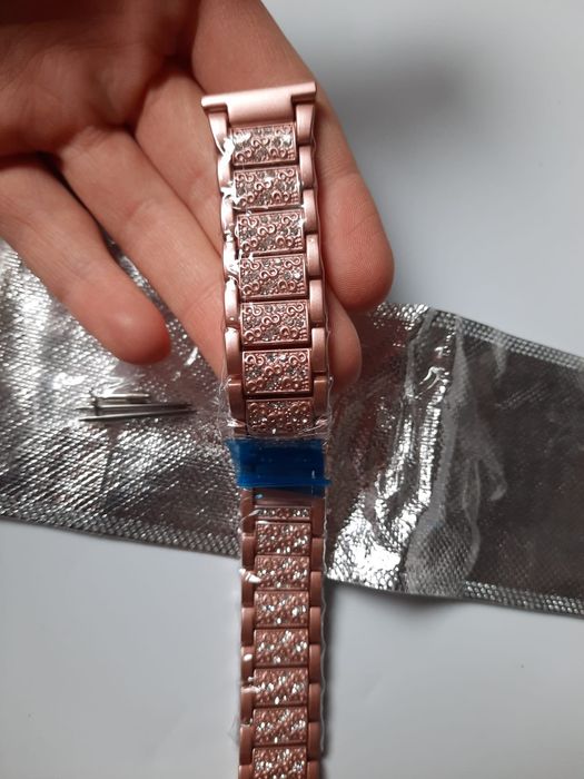 Bransoleta metalowa pasek 22 mm