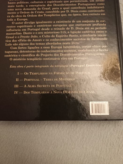 Tetralogia " Portugal Esotérico" - 4 livros novos