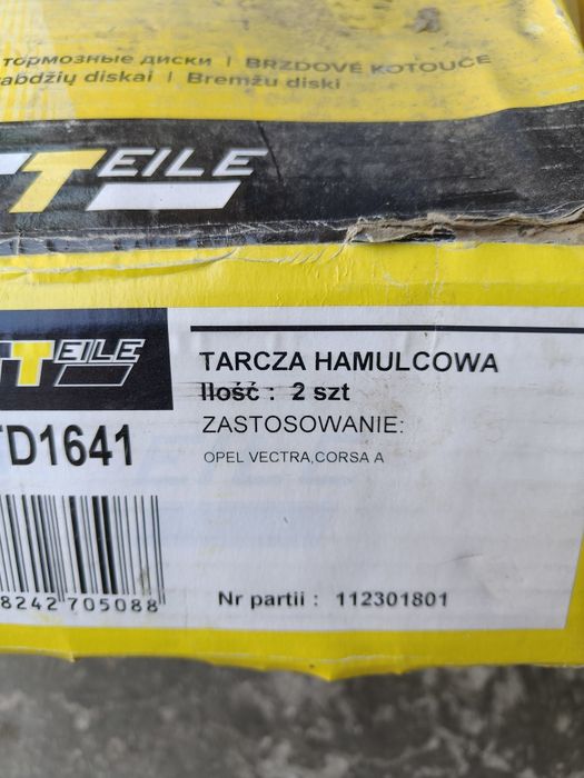 Tarcze hamulcowe