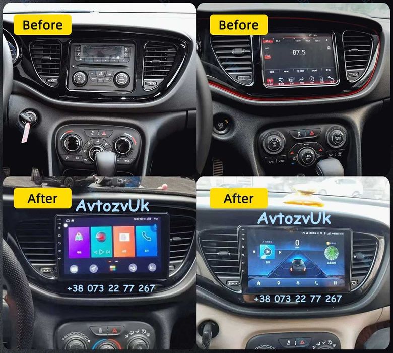 Магнитола Lancia FLAVIA Chrysler 200 300C GRAND Caravan VOYAGER DODGE DART Android
