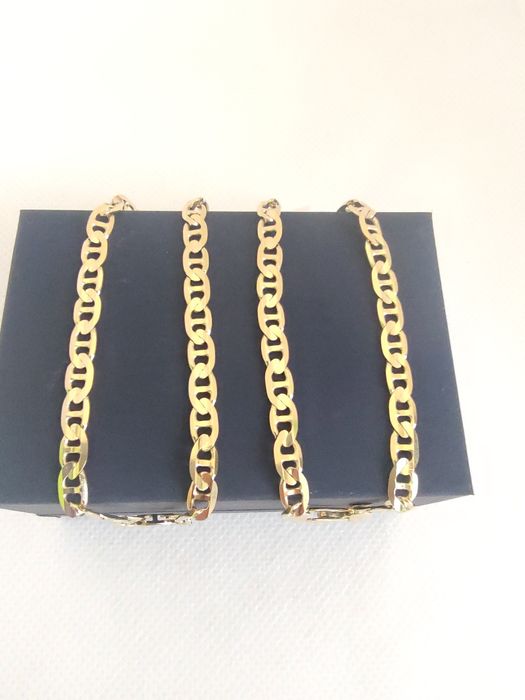 Złoty łańcuszek splot Gucci 4,5 mm PR 585