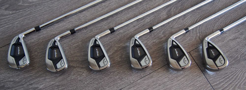 Kije do golfa NOWE Irony Callaway Rogue ST MAX OS (5-PW) | N.S.PRO Modus 3 Tour 105 R | NOWOŚĆ