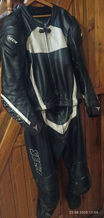 Kombinezon motocyklowy SECA skórzany 58
