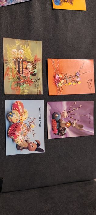 Wielkanocne pocztówki PRL